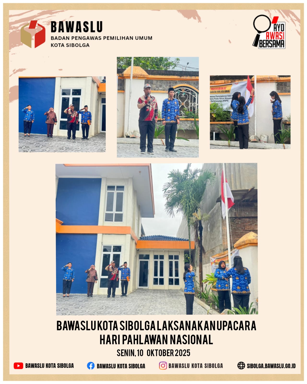 Upacara hari pahlawan 