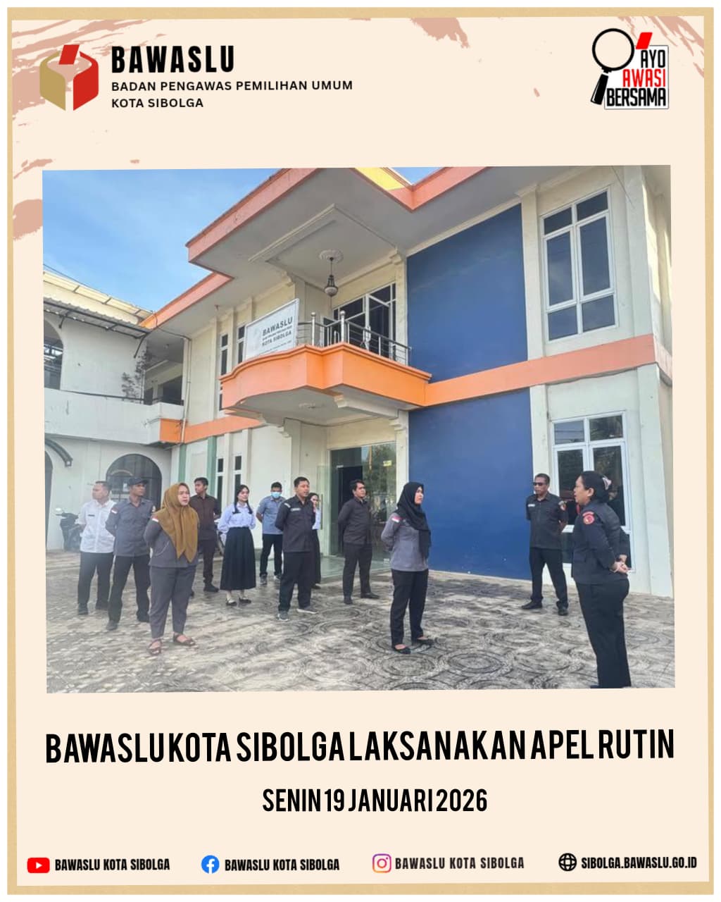 Senin 19 Janiari 2026