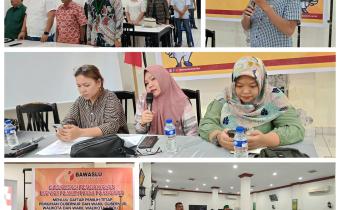 Sosialisasi DPT Pemilihan tahun 2024