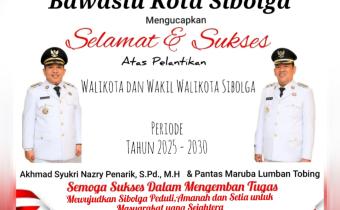 Walikota dan wakil walikota Sibolga 